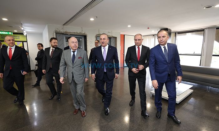 Ceylan Brezilya’da Bakanlarla Görüştü