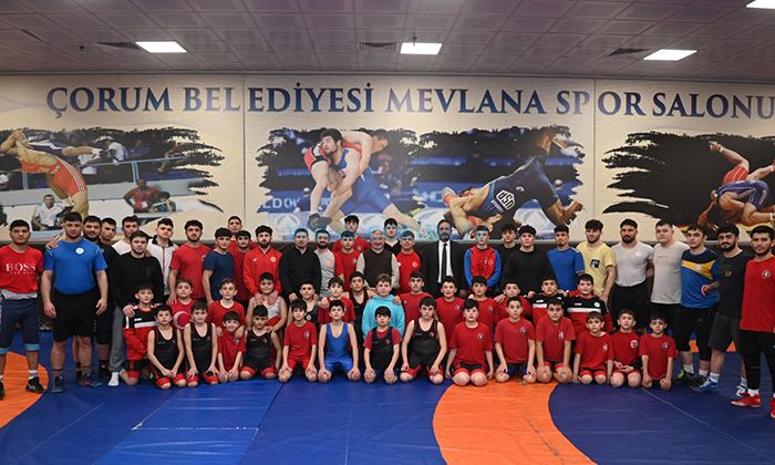 Güreş ve Karate Takımına Ziyaret