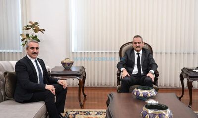 Karapıçak, Bakan Özer’i Ziyaret Etti