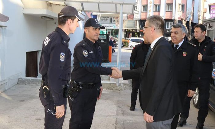 Kolluk Kuvvetleri Yılbaşı Mesaisinde