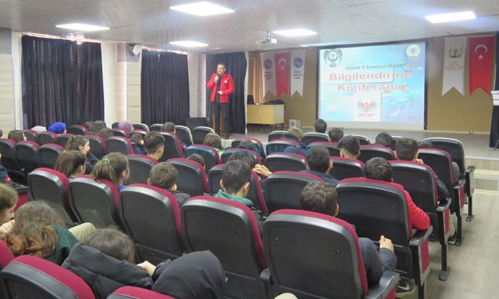 Öğrencilere ‘Gençlik ve Güvenli Gelecek’ Eğitimi