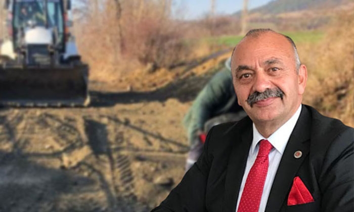 Ortaköy’de Arazi Yolları Düzenleniyor