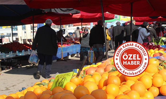 Pazarların Üstü Kapatılsın