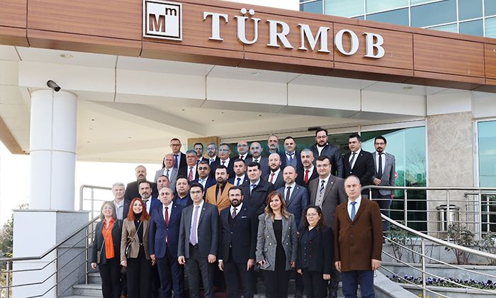 SMMMO’dan TÜRMOB Ziyareti