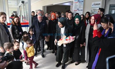 Sümeyye Erdoğan Çorum’da