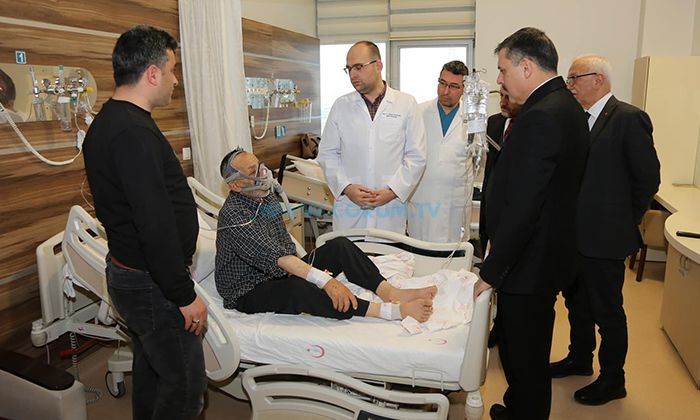 Vali Çiftçi’den Hastane Ziyareti