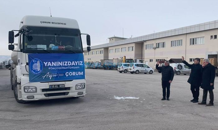 Afşin’e 33,5 Ton Mazot Yardımı