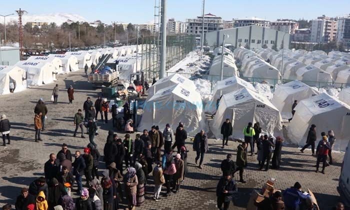 Afşin’in Çadır İhtiyacı Gideriliyor