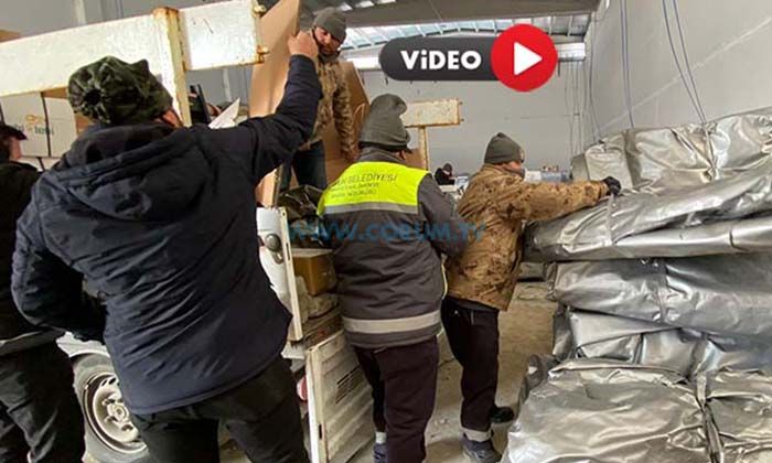 Belediyenin Yaptığı Çadırlar, Afşin’de Kuruluyor