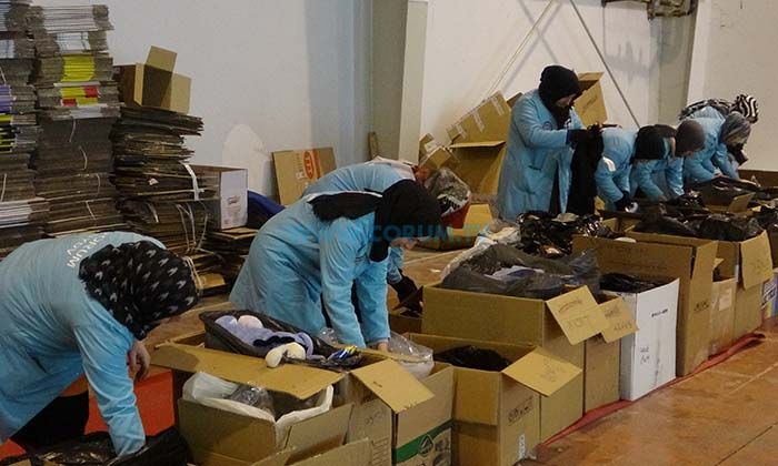 Çorum’dan 80 Tır Yardım Malzemesi Gönderildi