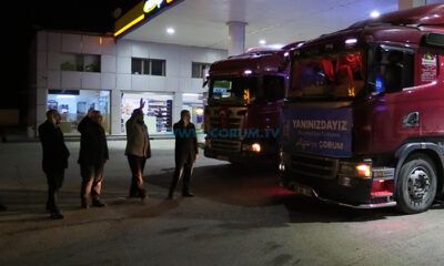 Çorum’dan Osmaniye’ye 27 Ton Un