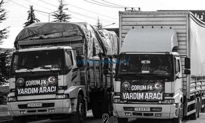 Deprem Bölgesine Çadır, Odun, Kömür ve Soba Gönderildi