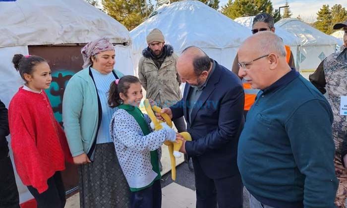 Kavuncu’dan Kazakistan Çadır Kenti’nde inceleme