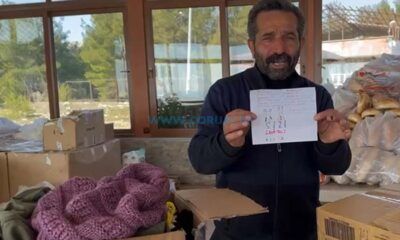 Minik Zeynep’in Notu Depremzedeleri Duygulandırdı