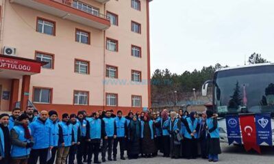 Müftülüğün Manevi Rehber Ekibi, Afşin’e Hareket Etti