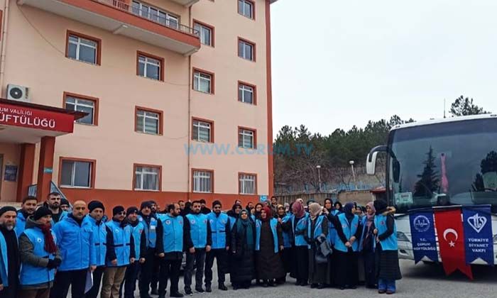 Müftülüğün Manevi Rehber Ekibi, Afşin’e Hareket Etti