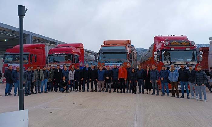 Osmancık’tan Deprem Bölgesine 43 Tır Yardım