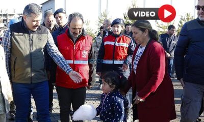 Vali Çiftçi, Afşin’de Çocuklarla Görüştü