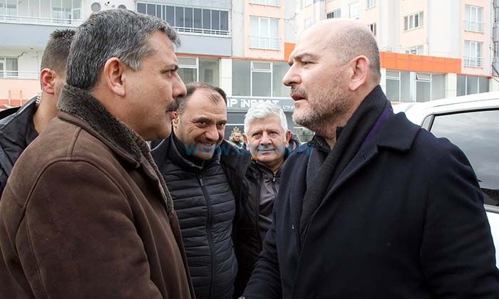 Vali Çiftçi, Bakan Soylu ile Görüştü