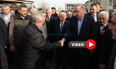 Cumhurbaşkanı Erdoğan ile Kahramanmaraş’ta Buluştular