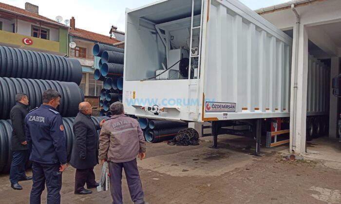 Bayat’a Katı Atık Treyleri Alındı