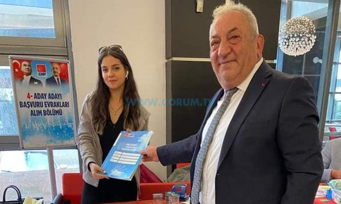 Cengiz Atlas Aday Adaylığı Başvurusunu Yaptı