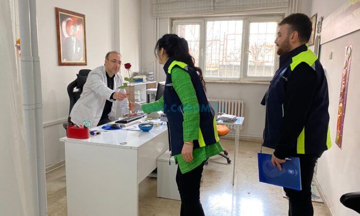 Çorum Belediyesi, Sağlık Çalışanlarını Unutmadı