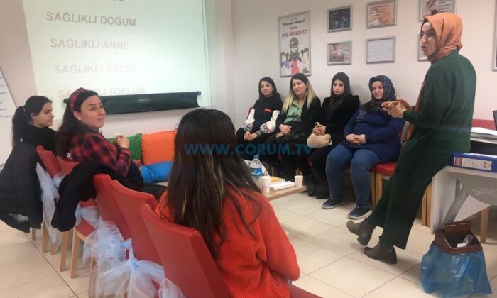 Gebe Annelere Eğitim Verildi