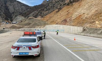 Jandarma Trafik Timleri Kırkdilim’de Denetim Yapıyor