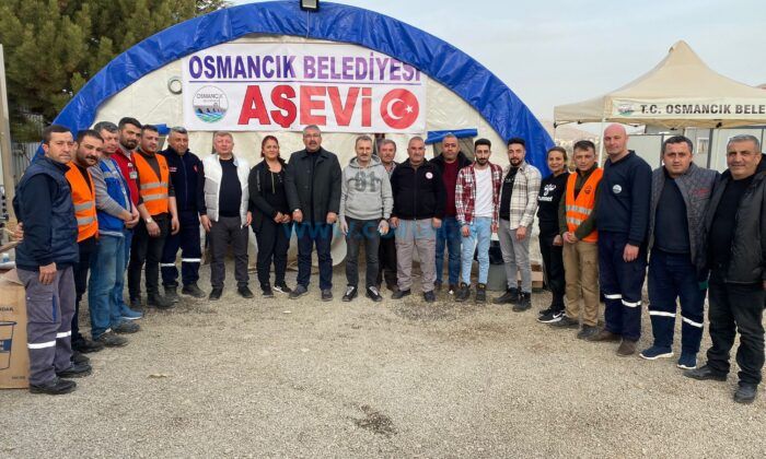 Osmancık Belediyesi Afet Bölgesinde