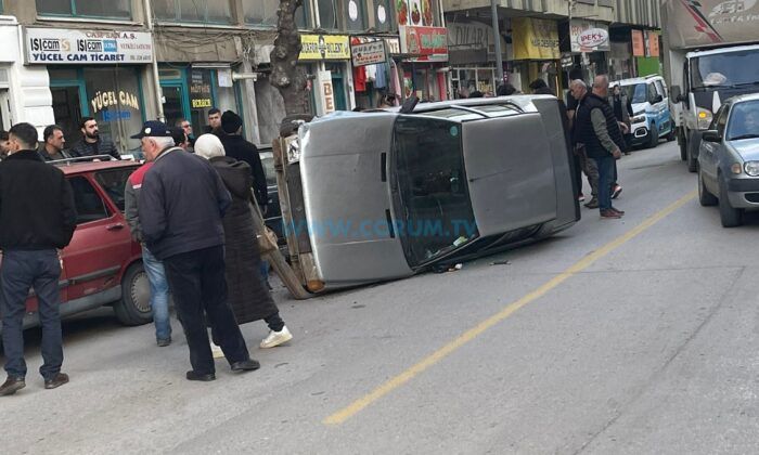 Osmancık Caddesi’nde Kaza