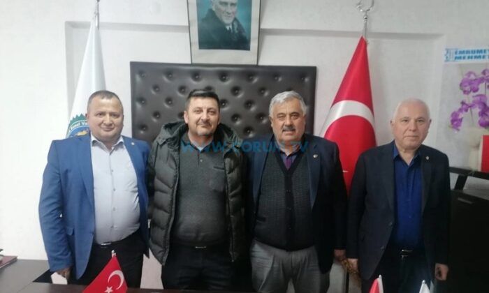 Recep Gür ve Ekibinden Nihat Kabakçı’ya Ziyaret