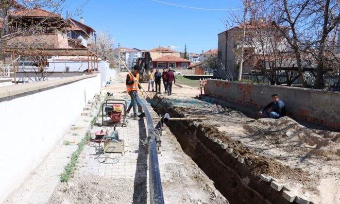 Sungurlu’da İçme Suyu Hattı Yenileniyor