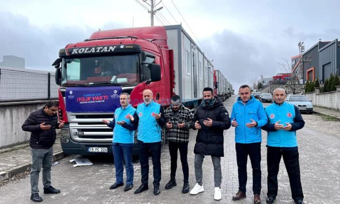 TDV’den Deprem Bölgesine 500 Konteynır