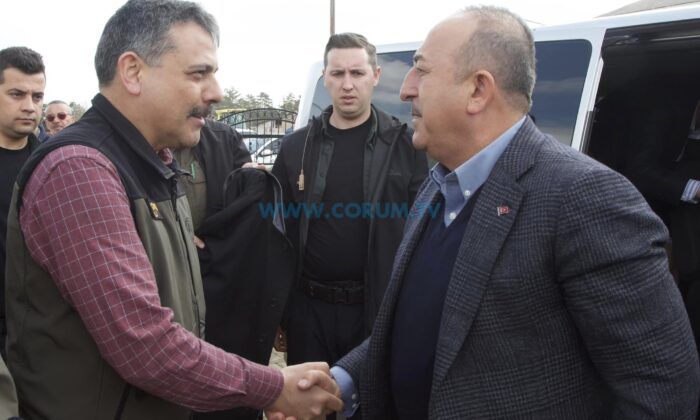 Vali Çiftçi, Bakan Çavuşoğlu ile Görüştü