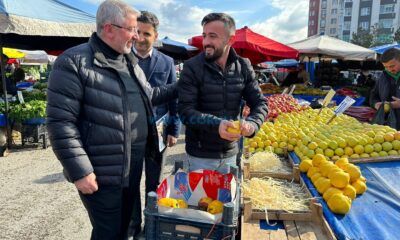 Yeni Haftanın İlk Ziyareti Pazartesi Pazarı’na