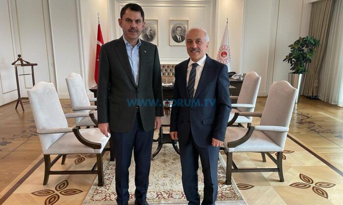 Zeki Gül, Bakan Kurum ile Görüştü