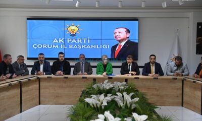 AK Parti’de İstişare Toplantısı