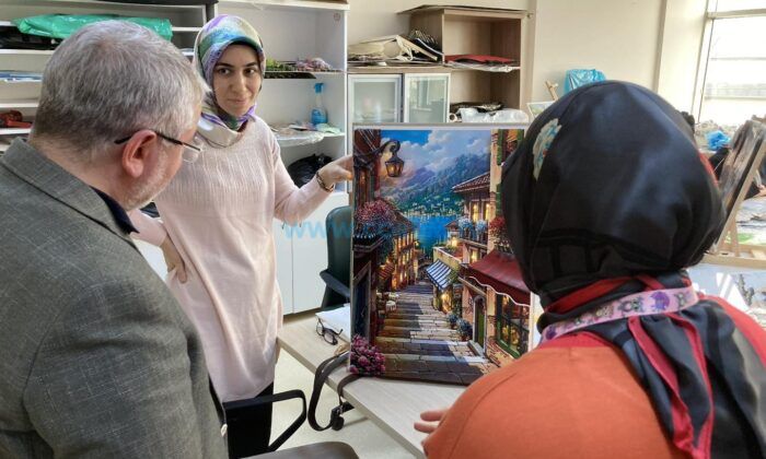 Aşgın, Kadınları ve Engellileri Ziyaret Etti