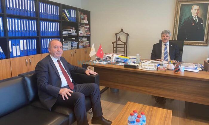 Başkan Abdulkadir Şahiner, İYİ Parti Genel Merkezi’nde