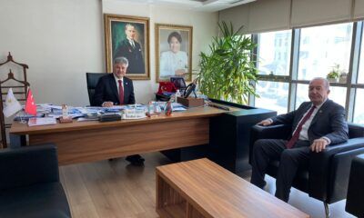 Başkan Şahiner, Ergun ile Görüştü