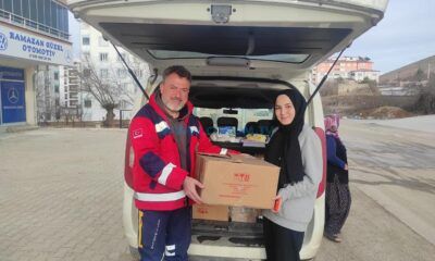 Depremzedelere Glütensiz Yiyecekler Ulaştırılıyor