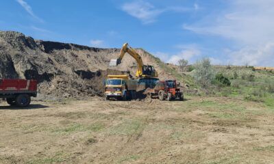 Dodurga’da Arazi Yolu Kumlama Çalışması
