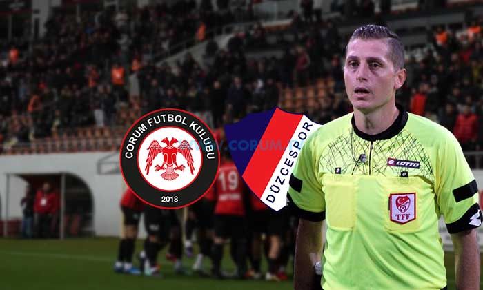 Düzce Maçını Süper Lig Hakemi Yönetecek