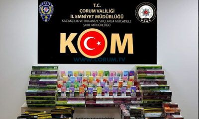 Emniyetten Kaçak Sigara Operasyonu