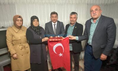 Günay’dan Şehit Ailesi Ziyareti