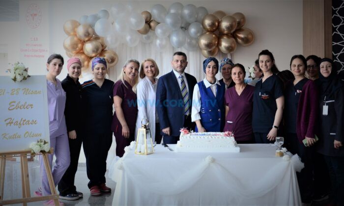 Hastanede Ebeler Haftası Kutlandı