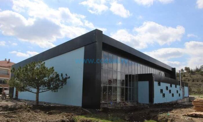 Sungurlu’da Güreş Eğitim Merkezi Yüzde 90 Tamamlandı