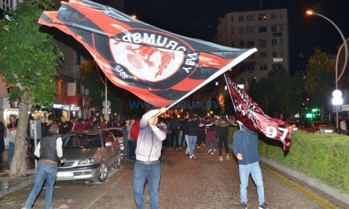 Taraftar Takımını Çorum’da Karşıladı