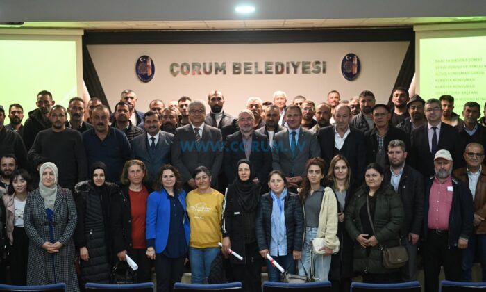 Üç Ayrı Kursa Katılan 341 Kişiye Sertifika